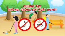 Trường MN Phương Trung I tuyên truyền  " Chung tay phòng, chống dịch sốt xuất huyết"